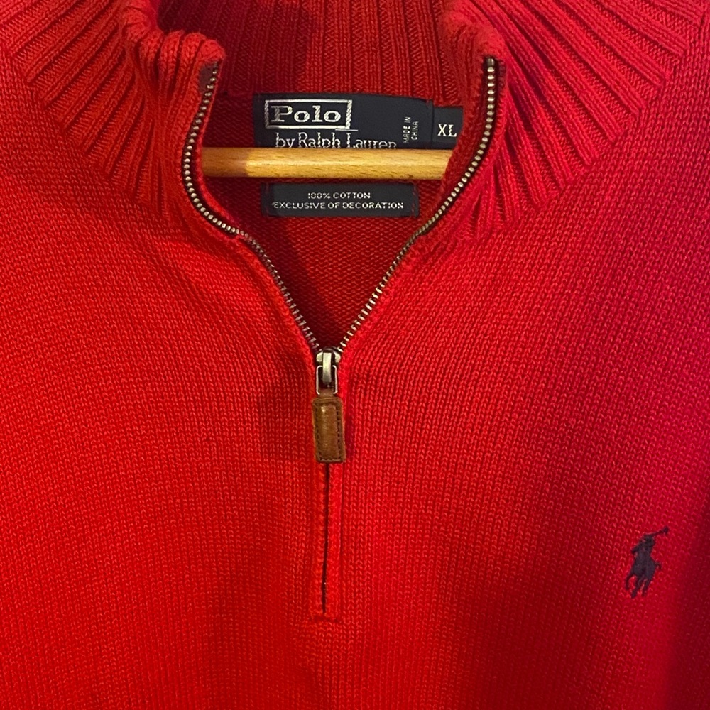 Polo by Ralph Lauren zip up sweater